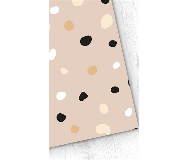 Conforama Papel pintado Infantil Motas Motas - Beige - 1 rollo 55 x 300 cm
