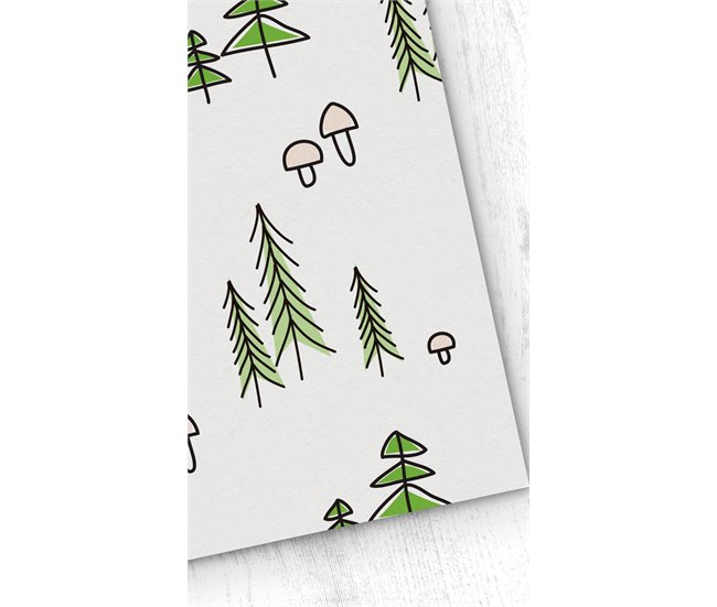Conforama Papel Pintado Infantil Sierra Sierra - Blanco - 1 Rollo 55 X 300 Cm