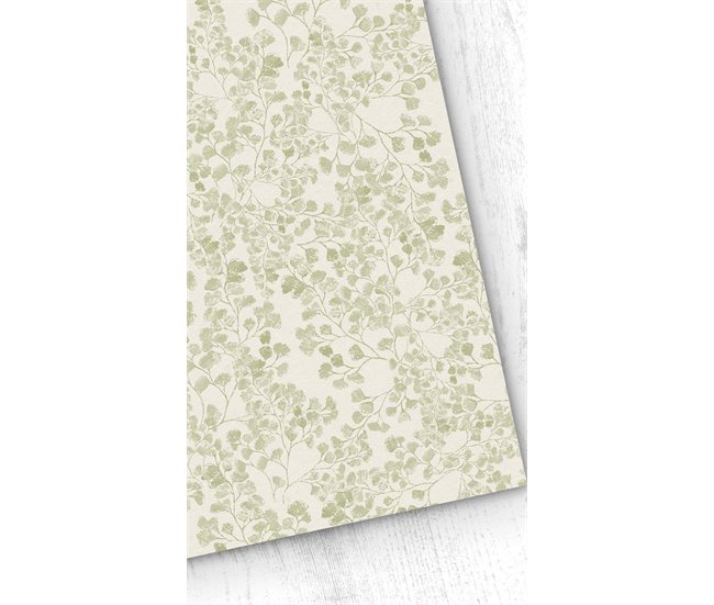 Conforama Papel pintado Nature Nature - Verde - 1 rollo 55 x 300 cm