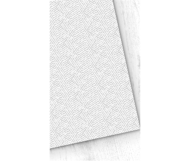Conforama Papel pintado Nordic Nordic - Blanco - 1 rollo 55 x 300 cm