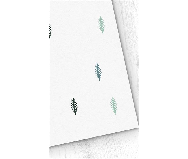 Conforama Papel Pintado Pine Pine - Blanco - 1 Rollo 55 X 300 Cm