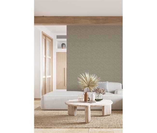 Conforama Papel Pintado Texas Texas - Marron - 1 Rollo 55 X 300 Cm