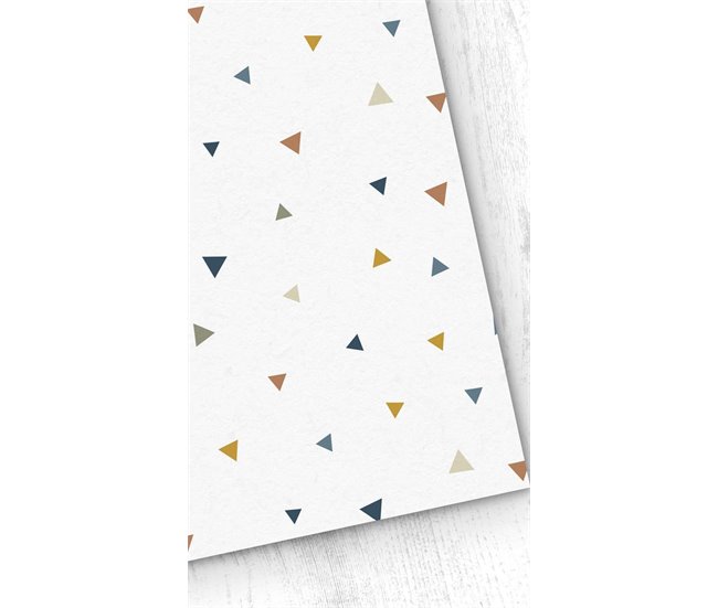 Conforama Papel Pintado Tria Tria - Blanco - 1 Rollo 55 X 300 Cm