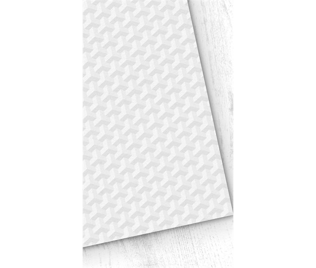 Conforama Papel pintado Trianon Trianon - Blanco - 1 rollo 55 x 300 cm