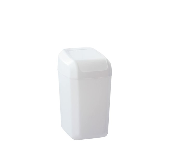 Conforama Papelera Denox Blanco 15 L (28 x 22 x 40 cm)