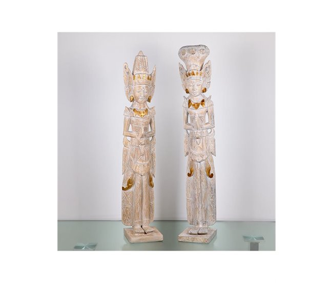 Conforama Pareja Presume De Casa Bali23*104*28beigemadera