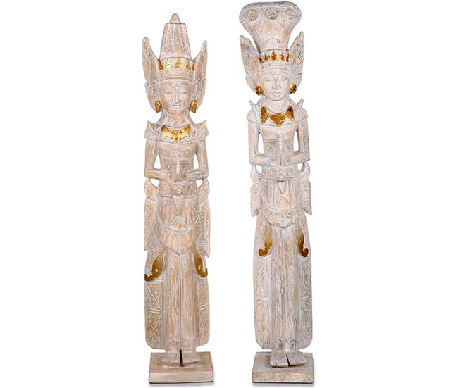 Conforama Pareja Presume De Casa Bali23*104*28beigemadera