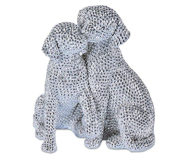 Conforama Pareja Presume De Casa Electroplatin20*21*12.5plateadoresina