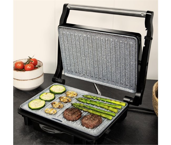 Conforama Parrilla Eléctrica Rock'nGrill 1500 Rapid Cecotec