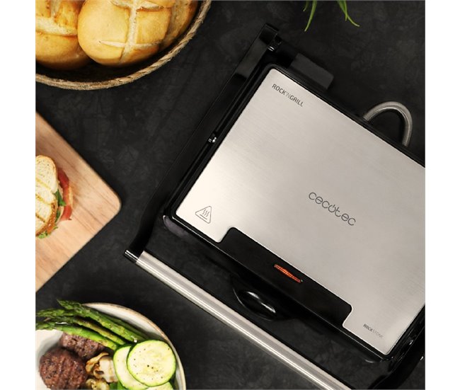 Conforama Parrilla Eléctrica Rock'nGrill 1500 Rapid Cecotec
