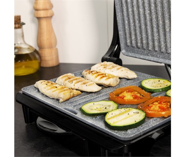 Conforama Parrilla Eléctrica Rock'nGrill 1500 Rapid Cecotec