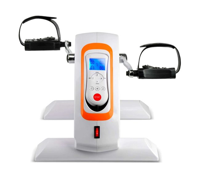 Conforama Pedaleador Eléctrico Small Fit PRO Ejercitador Piernas Gimnasia Pasiva Mando Gridinlux