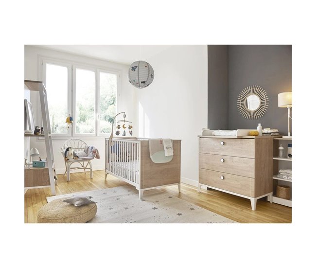 Conforama Pequeña Biblioteca Móvil Marcel - Fabricación Francesa