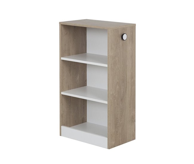 Conforama Pequeña Biblioteca Móvil Marcel - Fabricación Francesa