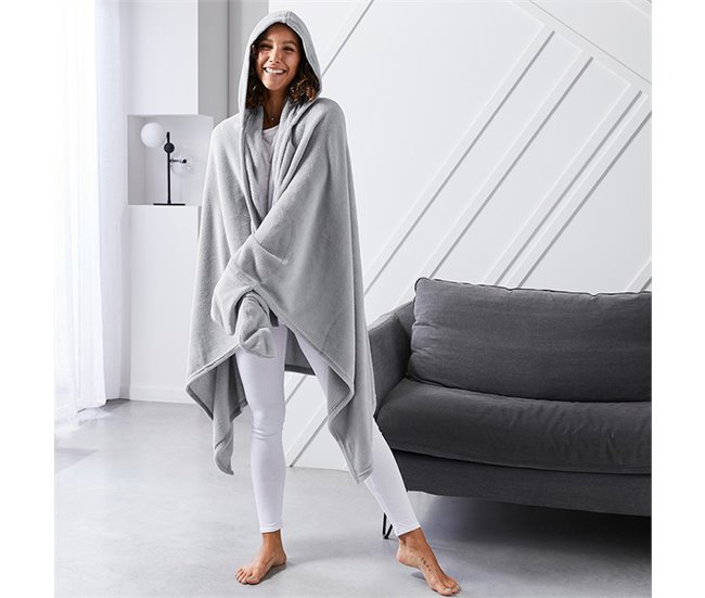 Conforama Perfecto Para Cubrirse En El Sofá.180 Gramos M2 De Calidad .Medida única 120x160cm + Manoplas Y Capucha. 8 Colores Disponibles