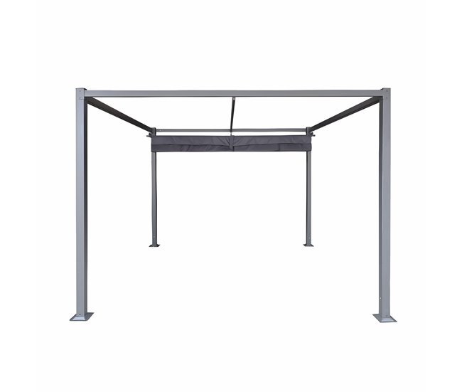 Conforama Pérgola DUNIA 220x300x300cm Color Gris Oscuro