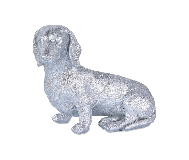 Conforama Perro Presume De Casa Brillante26.5*22*16plata Brillanteresina