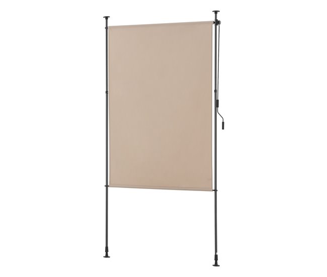 Conforama Persiana Enrollable Para Exteriores Cimarra Poliéster 120 X 270 X 310 Cm Color Arena [pro.tec]