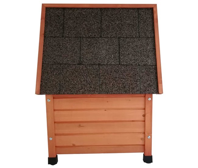 Conforama Pet Casa De Exterior Para Gatos Madera Marrón 57x45x43 Cm