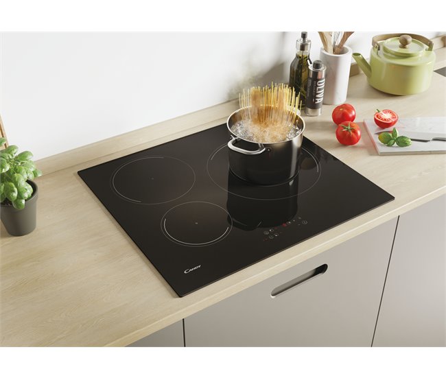 Conforama Placa De Inducción CANDY CI633C/E14U 3 Zonas 60cm Negro