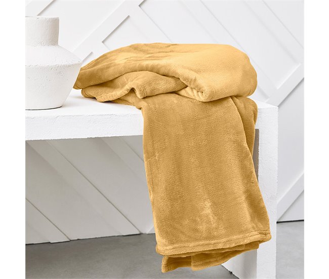 Conforama Plaid Tacto Seda M/Luxury Liso 150x200cm. Elige El Color Que Mas Se Adapte A Tus Necesidades