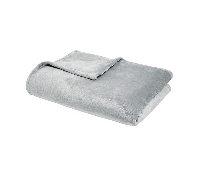 Conforama Plaid tacto seda M/Luxury Liso 150x200cm. Elige el color que mas se adapte a tus necesidades