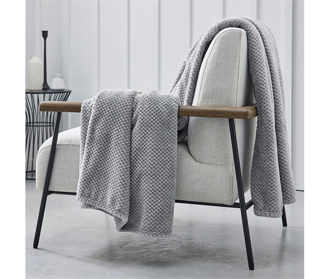 Conforama Plaid Tacto Seda M/Luxury Puntos 150x200cm Elige El Color Que Mas Se Adapte A Tus Necesidades