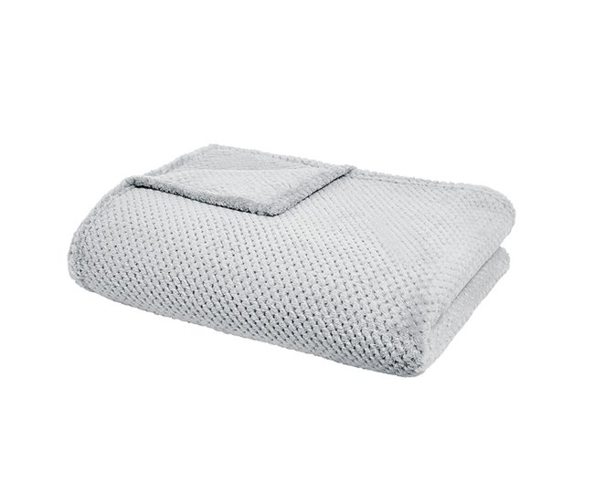 Conforama Plaid tacto seda M/Luxury Puntos 150x200cm Elige el color que mas se adapte a tus necesidades