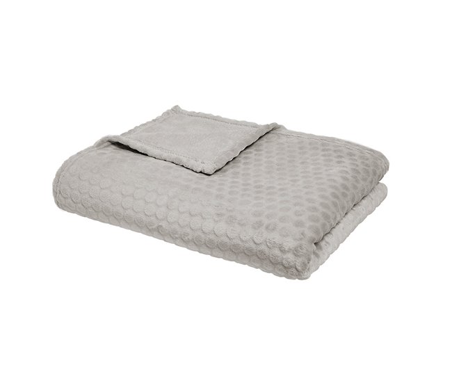 Conforama Plaid tacto seda M/Luxury Topo 150x200cm Elige el color que mas se adapte a tus necesidades