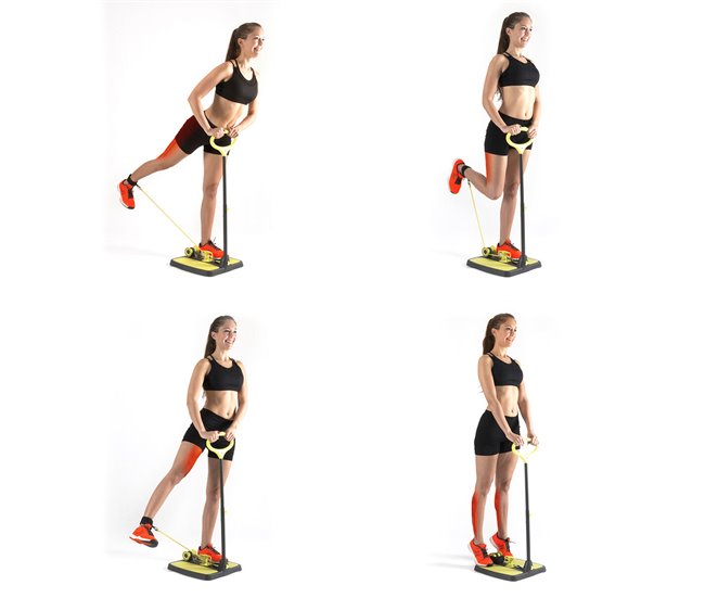 Conforama Plataforma De Fitness Para Glúteos Y Piernas Con Guía De Ejercicios InnovaGoods