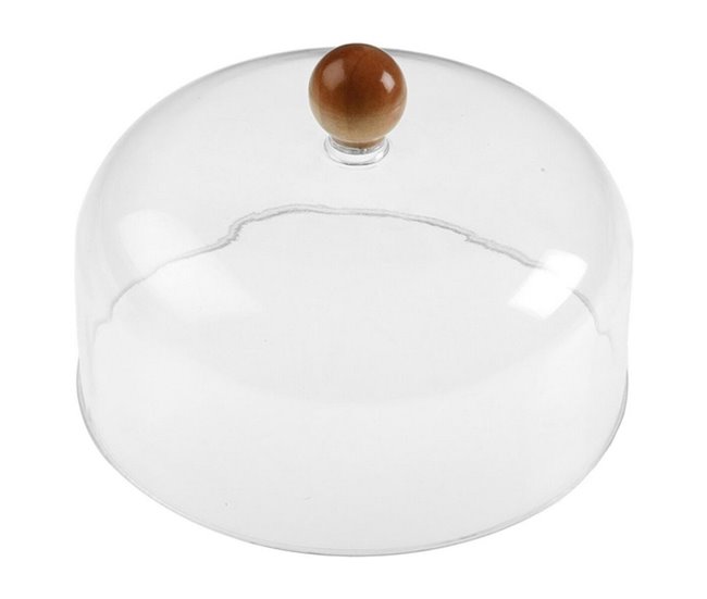 Conforama Plato Para Queso Versa Bambú Poliestireno Madera MDF (Ø 10 Cm)