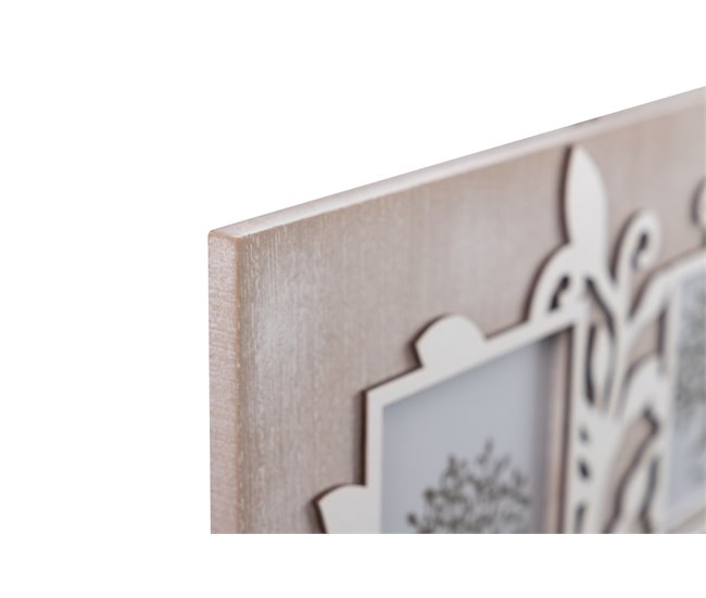 Conforama Portafotos Arbol Natural Blanco 36x2x41 Cm