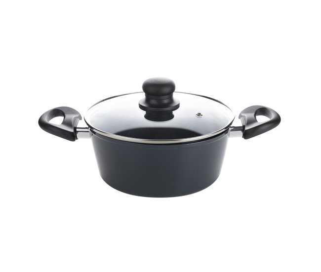 Conforama PREMIUM COOKING Validos para todo tipo de fuentes de calor. – Cazuela de 20 cm de diámetro Italian Design