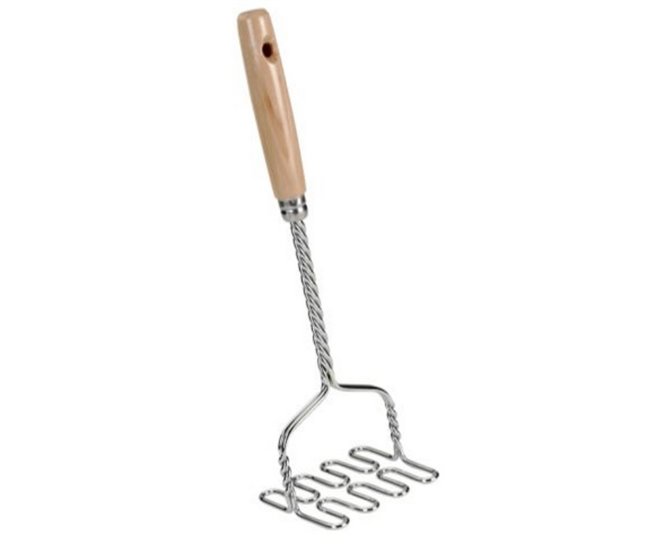 Conforama Prensador De Patatas Metaltex Mangos De Madera (10 X 9 2 X 32 2 Cm)