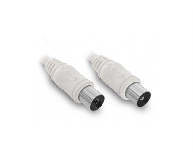 Conforama Prolongador METRONIC coaxial 438003 9.52mm blanco