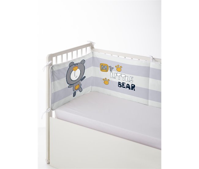 Conforama PROTECTOR DE CUNA/MAXICUNA ALEXANDER Fabricado Con 100% Algodón 60x60 Cm