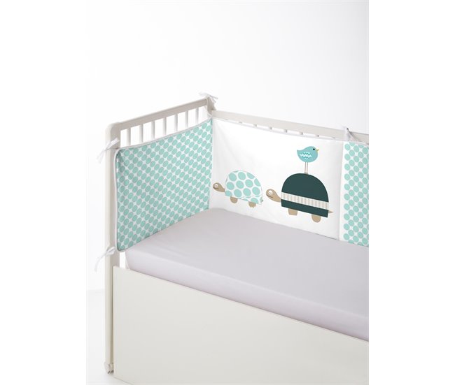 Conforama PROTECTOR DE CUNA/MAXICUNA PABLO 100 % Algodón 60x60cm