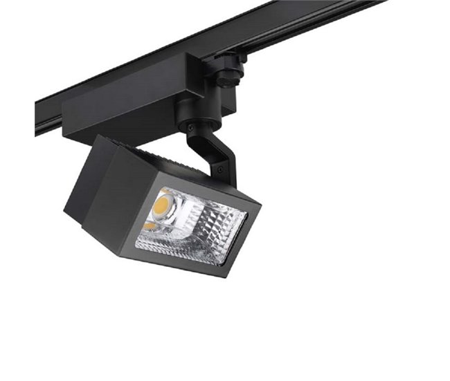 Conforama Proyector Action Wall Washer 38.6w Blanco Neutro - 4000k Cri 80 On-off Negro 281