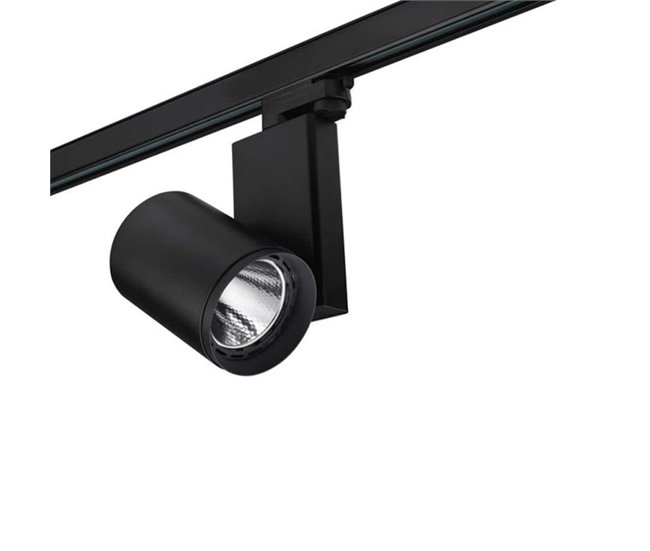 Conforama Proyector mach3 medium 25.9w blanco neutro - 4000k cri 80 on-off negro 1891lm