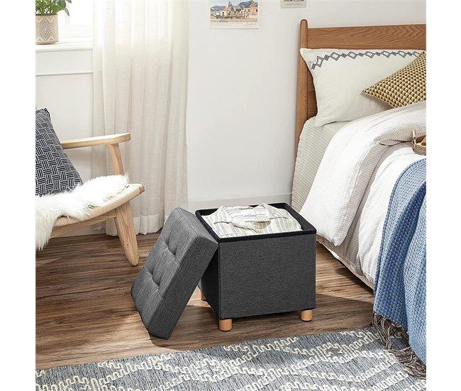 Conforama Puff De Almancenaje Plehable - 32L De Capacidad