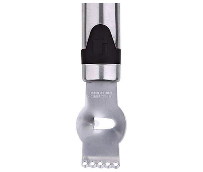 Conforama Rallador De Limones Bergner Acero Inoxidable Plateado (17 Cm)