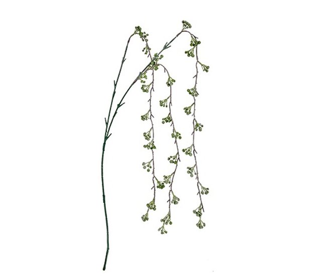 Conforama Rama Flores Verde Plástico 7 X 5 X 115 Cm (12 Unidades)