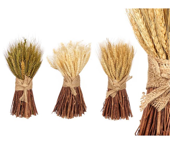 Conforama Ramillete de flores de TRIGO surtidos 27x15x17cm marca CONFORAMA