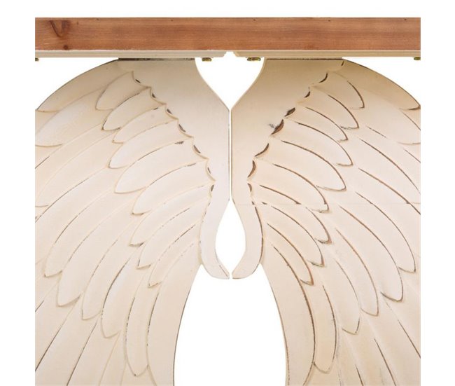 Conforama Recibidor De Madera Tallada 150x40x101h Cm