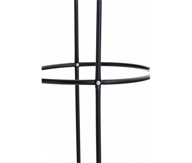 Conforama Reja Para Plantas Trepadoras Romantika Metal Negro Ø 38 Cm
