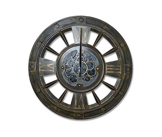 Conforama Reloj Presume De Casa Dana80*80*8.5plateadometal