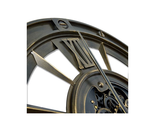 Conforama Reloj Presume De Casa Dana80*80*8.5plateadometal