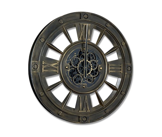 Conforama Reloj Presume De Casa Dana80*80*8.5plateadometal