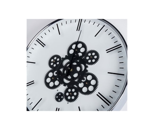 Conforama Reloj Presume De Casa Jolie40*52*7blanco/plateado/negrometal