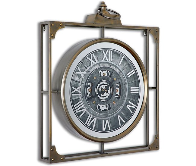 Conforama Reloj Presume De Casa Paul60*79*9marrónmetal